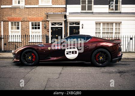 Ferrari 812 Competizione Aperta Banque D'Images