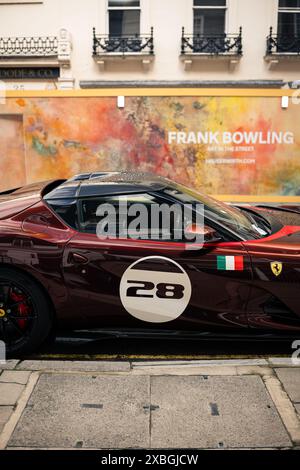 Ferrari 812 Competizione Aperta Banque D'Images