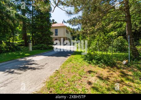 Jardin botanique de l'Université de Sopron, Sopron, Hongrie Banque D'Images