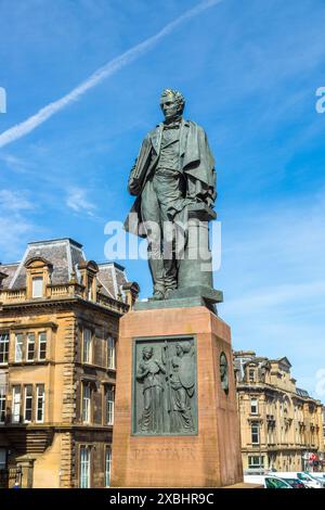 William Henry Playfair Monument à Chambers Street, Édimbourg, Écosse Banque D'Images