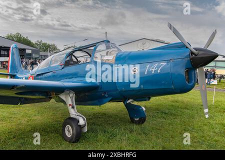 MS-733 Alcyon au salon aérien le temps des hélices 2024 à la Ferté-Alais, France Banque D'Images