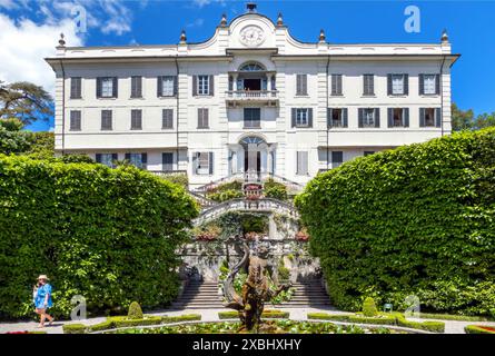 Villa Carlotta Tremezzina Como Italie Banque D'Images