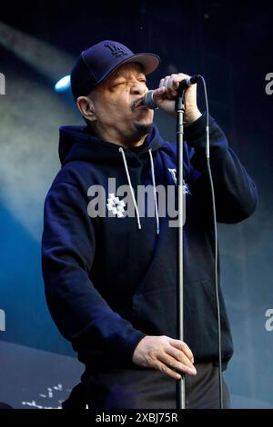 Nombre de corps en pieds Ice-T, Konzert in der Zitadelle Spandau, Berlin, 11.06.2024 Ice-T bürgerlich Tracy Lauren Marrow, rapper von Body Count ft. Ice-T während ihrer Europa Tour 2024 live in der Berliner Zitadelle Spandau AM 11.06.2024. Berlin Zitadelle Spandau *** Body Count ft Ice T, concert à Zitadelle Spandau, Berlin, 11 06 2024 Ice T bürgerlich Tracy Lauren Marrow , rappeur de Body Count ft Ice T lors de leur tournée européenne 2024 live à Zitadelle Spandau le 11 06 2024 Berlin Zitadelle Spandau Copyright : xAnitaxBuggex Banque D'Images