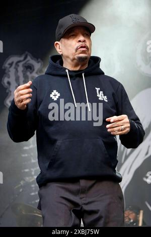 Nombre de corps en pieds Ice-T, Konzert in der Zitadelle Spandau, Berlin, 11.06.2024 Ice-T bürgerlich Tracy Lauren Marrow, rapper von Body Count ft. Ice-T während ihrer Europa Tour 2024 live in der Berliner Zitadelle Spandau AM 11.06.2024. Berlin Zitadelle Spandau *** Body Count ft Ice T, concert à Zitadelle Spandau, Berlin, 11 06 2024 Ice T bürgerlich Tracy Lauren Marrow , rappeur de Body Count ft Ice T lors de leur tournée européenne 2024 live à Zitadelle Spandau le 11 06 2024 Berlin Zitadelle Spandau Copyright : xAnitaxBuggex Banque D'Images