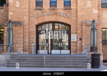 LARAMIE, Wyoming, États-Unis - 13 MAI 2024 : Wyoming Union à l'Université du Wyoming. Banque D'Images