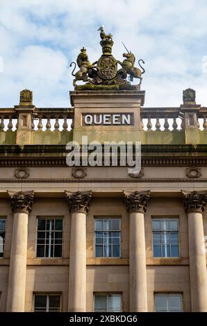 Le Queen Insurance Building sur Dale Street à Liverpool Banque D'Images