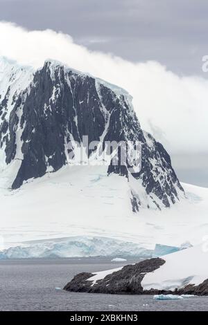 Chenal Neumayer, archipel Palmer, péninsule Antarctique, Antarctique Banque D'Images