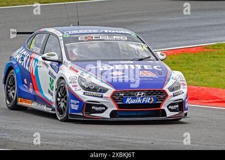 Ronan Pearson KwikFit British Touring car Championship, Snetterton, Norwich, Norfolk, Royaume-Uni 26 mai 2024 Banque D'Images