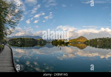 Lago di Bled Banque D'Images