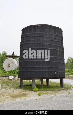 Musée familial Sabaté i Coca situé dans la région de l'Alt Penedès dans la province de Barcelone, ​​Catalonia, Espagne Banque D'Images