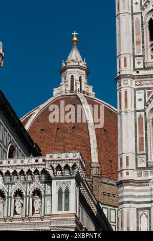 Italie, Truscany, Florence, Cathédrale S M del Fiore Banque D'Images