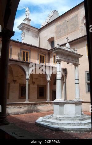 Italie, Toscane, Calci, Chartreuse de Pise Banque D'Images