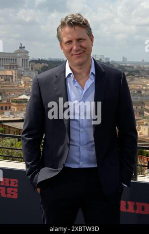 Rome, Italie. 13 juin 2024. Jeff Nichols assiste au photocall du film 'The Bikeriders' à l'Hôtel Hassler Villa Medici. Crédit : SOPA images Limited/Alamy Live News Banque D'Images