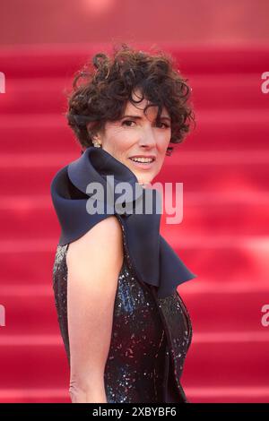 13 juin 2024, Madrid, Madrid, Espagne : Natalia Lopez assiste au tapis rouge des Fashion Academy Awards à la Bibliothèque nationale le 13 juin 2024 à Madrid, Espagne (crédit image : © Jack Abuin/ZUMA Press Wire) USAGE ÉDITORIAL SEULEMENT! Non destiné à UN USAGE commercial ! Banque D'Images