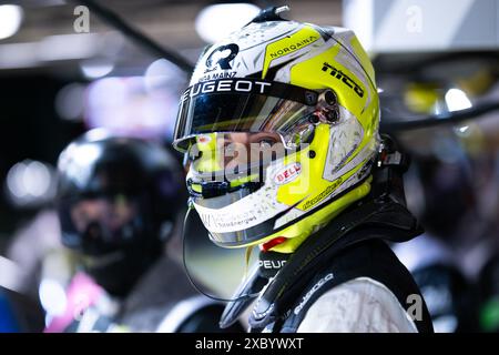 Le Mans, France. 13 juin 2024. Lors des 24 heures du Mans 2024, 4ème manche du Championnat du monde d'Endurance FIA 2024, sur le circuit des 24 heures du Mans, le 13 juin 2024 au Mans, France - photo Jan Patrick Wagner/DPPI crédit : DPPI Media/Alamy Live News Banque D'Images