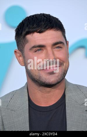 Los Angeles, États-Unis. 13 juin 2024. LOS ANGELES, ÉTATS-UNIS. 13 juin 2024 : Zac Efron à la première de A Family Affair au Théâtre égyptien. Crédit photo : Paul Smith/Alamy Live News Banque D'Images