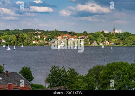 Großer Plöner See am Großen Plöner See BEI Plön, Schleswig-Holstein, Allemagne le Grand lac Plön, Plön, Schleswig-Holstein, Allemagne *** Großer Plö Banque D'Images