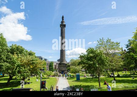 Monument Melville à St Andrews Square Édimbourg Écosse Banque D'Images