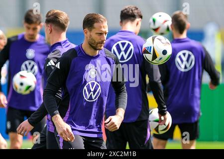 Oliver Baumann (Deutschland, #12) Am Ball, GER, DFB, entraînement, Fussball Herren Nationalmannschaft Deutschland, UEFA Fussball Europameisterschaft 2024, Herzogenaurach 12.06.2024. Foto : Eibner-Pressefoto/Florian Wiegand Banque D'Images