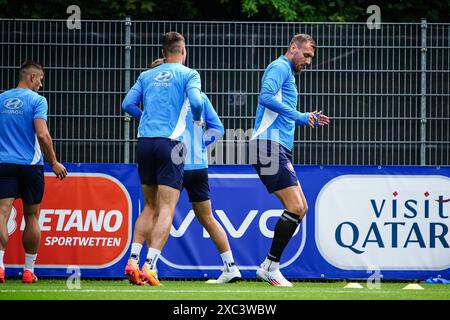 Spieler beim Aufwaermen GER, Training Tschechien, Fussball Europameisterschaft, UEFA Euro 2024, 14.06.2024 Foto : Eibner-Pressefoto/Marcel von Fehrn Banque D'Images