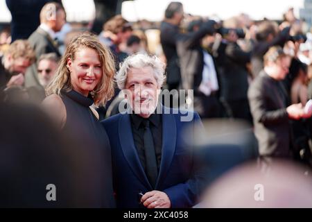 CANNES, FRANCE - 23 MAI : Alain Chabat assiste au tapis rouge de L'amour Ouf au Festival de Cannes 2024, à Cannes (photo Giovanna Banque D'Images