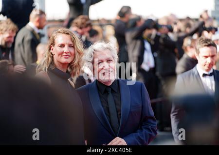 CANNES, FRANCE - 23 MAI : Alain Chabat assiste au tapis rouge de L'amour Ouf au Festival de Cannes 2024, à Cannes (photo Giovanna Banque D'Images