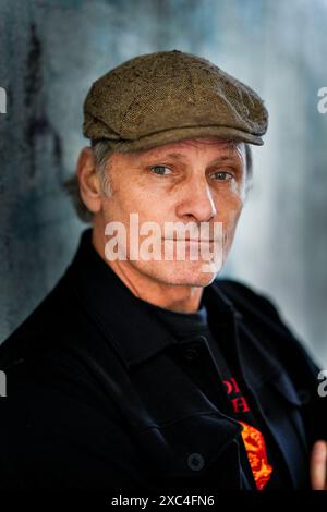 Oslo 20240614. L'acteur Viggo Mortensen est en visite en Norvège dans le cadre de la première partie du film 'au bout du monde' photo : Lise Åserud / NTB Banque D'Images