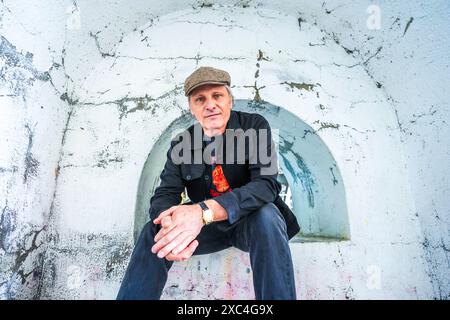 Oslo 20240614. L'acteur Viggo Mortensen est en visite en Norvège dans le cadre de la première partie du film 'au bout du monde' photo : Lise Åserud / NTB Banque D'Images