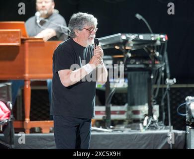 13 juin 2024 - Wilmington, Caroline du Nord ; États-Unis - le chanteur RANDY OWEN du groupe Alabama se produit alors que leur tournée 2024 fait une halte au Live Oak Pavilion situé à Wilmington. Copyright 2024 Jason Moore. (Crédit image : © Jason Moore/ZUMA Press Wire) USAGE ÉDITORIAL SEULEMENT! Non destiné à UN USAGE commercial ! Banque D'Images