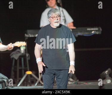 13 juin 2024 - Wilmington, Caroline du Nord ; États-Unis - le chanteur RANDY OWEN du groupe Alabama se produit alors que leur tournée 2024 fait une halte au Live Oak Pavilion situé à Wilmington. Copyright 2024 Jason Moore. (Crédit image : © Jason Moore/ZUMA Press Wire) USAGE ÉDITORIAL SEULEMENT! Non destiné à UN USAGE commercial ! Banque D'Images