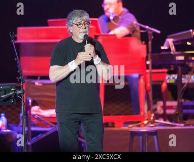 13 juin 2024 - Wilmington, Caroline du Nord ; États-Unis - le chanteur RANDY OWEN du groupe Alabama se produit alors que leur tournée 2024 fait une halte au Live Oak Pavilion situé à Wilmington. Copyright 2024 Jason Moore. (Crédit image : © Jason Moore/ZUMA Press Wire) USAGE ÉDITORIAL SEULEMENT! Non destiné à UN USAGE commercial ! Banque D'Images