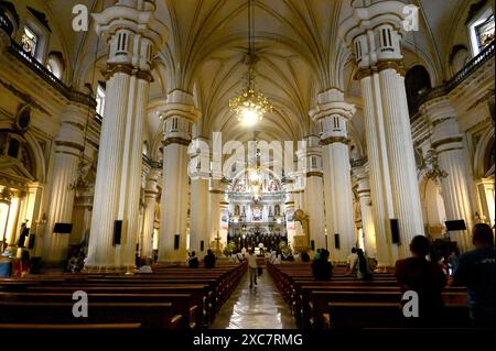 GUADALAJARA, JALISCO, MEXIQUE : Catedral Metropolitana de Guadalajara (cathédrale métropolitaine de Guadalajara). Banque D'Images