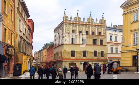 Kamenica Chociszewska à Lublin. Lublin, Pologne - 25 décembre 2022 Banque D'Images