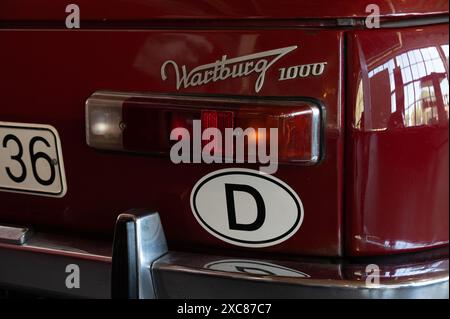 AWE Eisenach, musée automobile de Wartburg en Allemagne Banque D'Images