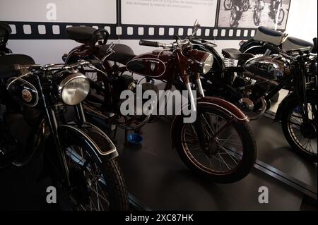 AWE Eisenach, musée automobile de Wartburg en Allemagne Banque D'Images