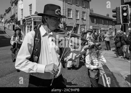 MURDOCH DAY CÉLÉBRANT L'INVENTEUR PIONNIER WILLIAM MURDOCH REDRUTH CORNWALL Banque D'Images