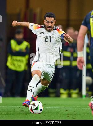Ilkay Gündogan, DFB 21 dans le match en phase de groupes ALLEMAGNE - ECOSSE 5-1 des Championnats d'Europe de l'UEFA 2024 le 14 juin 2024 à Munich, Allemagne. Photographe : Peter Schatz Banque D'Images