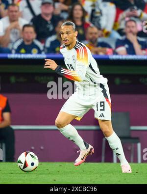 Leroy SANE, DFB 19 dans le match en phase de groupes ALLEMAGNE - ECOSSE 5-1 des Championnats d'Europe de l'UEFA 2024 le 14 juin 2024 à Munich, Allemagne. Photographe : Peter Schatz Banque D'Images