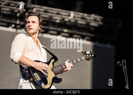 The Struts in Concerto al Firenze Rocks 2024. Foto di Davide Merli Banque D'Images