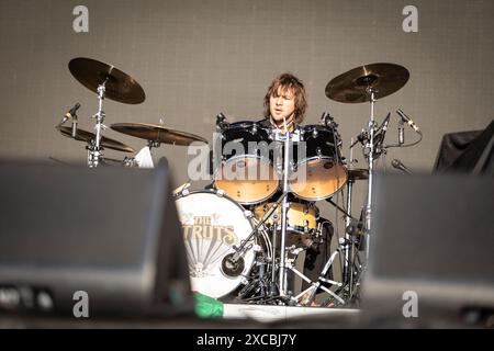 The Struts in Concerto al Firenze Rocks 2024. Foto di Davide Merli Banque D'Images