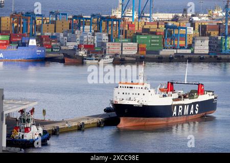 Puerto de la Luz, Las Palmas, Grande Canarie, Îles Canaries Banque D'Images