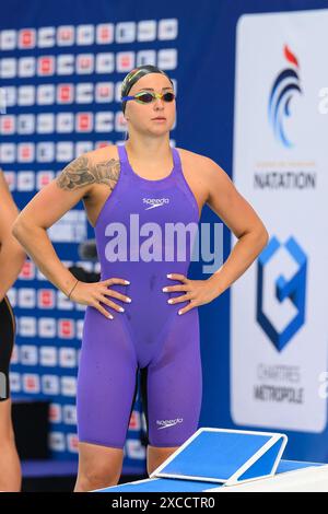 Anna Egorova participe aux Championnats de France de natation 2024 à Chartres, France, le 16 juin 2024. Photo de Laurent Zabulon/ABACAPRESS. COM Banque D'Images