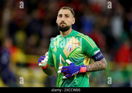 DORTMUND, ALLEMAGNE - 15 JUIN : Gianluigi Donnarumma, Italien, lors du match de la phase de groupes de l'UEFA EURO 2024 entre l'Italie et l'Albanie au stade de Football Banque D'Images