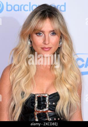Londres, Royaume-Uni. 16 juin 2024. Perrie arrive au Capital's Summertime Ball 2024, stade de Wembley. Crédit : Doug Peters/EMPICS/Alamy Live News Banque D'Images