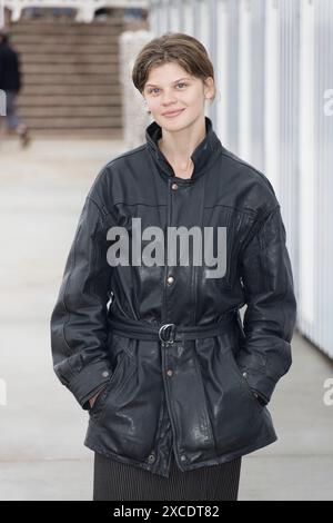 Cabourg, France. 15 juin 2024. Celeste Brunnquell participe au 38e Festival du film de Cabourg le 15 juin 2024 à Cabourg, France. Crédit : Bernard Menigault/Alamy Live News Banque D'Images