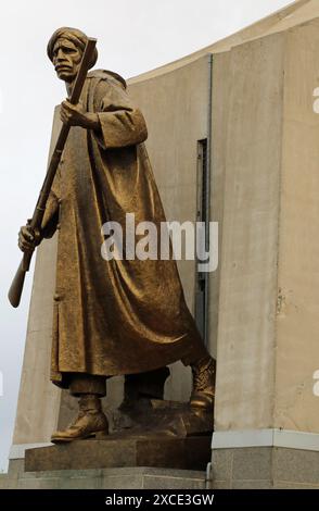 Détail du Mémorial des Martyrs à Alger Banque D'Images