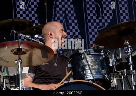 Kid Kapichi, Southampton Summer sessions, Southampton, Hampshire, Royaume-Uni, 16/06/2024, Credit:Michael Palmer/Alamy Live News Banque D'Images