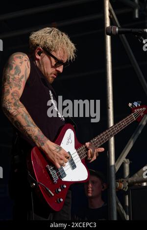 Kid Kapichi, Southampton Summer sessions, Southampton, Hampshire, Royaume-Uni, 16/06/2024, Credit:Michael Palmer/Alamy Live News Banque D'Images