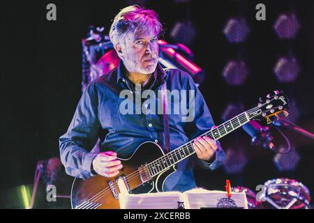 Rome, Italie. 13 juin 2024. CCCP pendant la tournée CCCP Fedeli alla Linea 2024, concert de musique à Rome, Italie, 13 juin 2024 crédit : Agence photo indépendante/Alamy Live News Banque D'Images