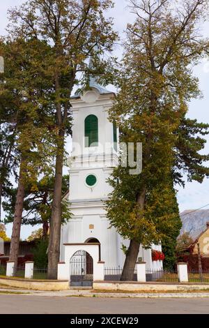 Europe, Roumanie, Transylvanie,Vrancea County. Coltesti vieille église roumaine. Banque D'Images
